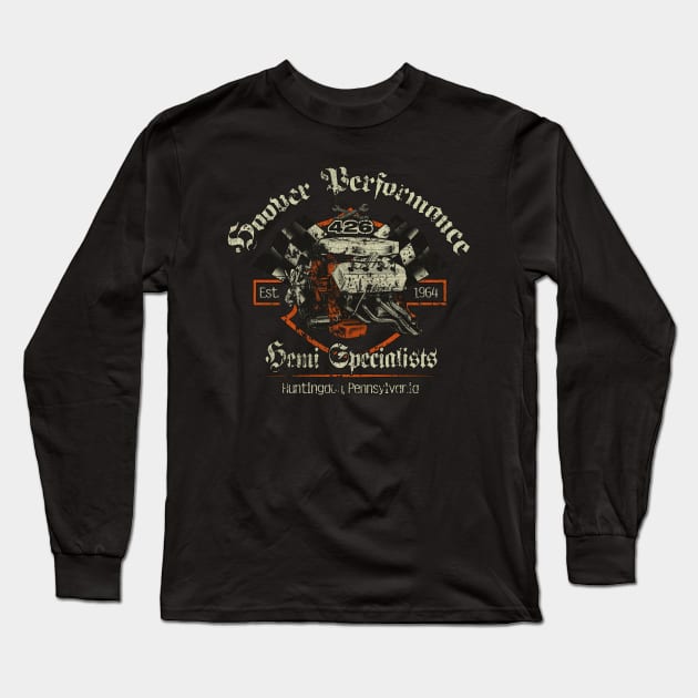 Hoover Performance - Vintage Long Sleeve T-Shirt by JCD666